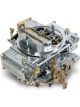 Holley Street Warrior Carburettor CFM 600 Square Bore Silver