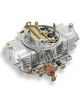 Holley 4150 Double Pumper Carburettor CFM 600 Square Bore Silver