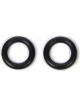 Holley O-Rings, Transfer Tube, Rubber, Holley, 4150/4160/4165/4175, Pair