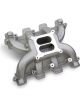 Holley Intake Manifold Natural Square Bore Flange Chevy Small Block LS