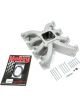 Holley Intake Manifold Natural Square Bore Flange Chevy Small Block LS