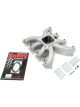 Holley Intake Manifold Natural Square Bore Flange Chevy Small Block LS