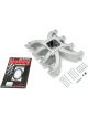 Holley Intake Manifold Natural Square Bore Flange Chevy Small Block LS