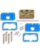 Holley Metering Block Conversion Cast Gold Iridited Model 4160 Kit