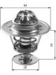 Gates Thermostat + Gaskets & Seals
