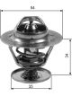 Gates Thermostat + Gaskets & Seals