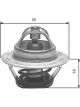 Gates Thermostat + Gaskets & Seals
