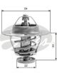 Gates Thermostat + Gaskets & Seals