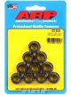 ARP Nut 12PT 12mmX1.25 Thread 14mm Socket Chromoly Black 10pk