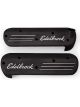 Edelbrock Ignition Coil Covers Black Logo Chevy 4.8L 5.3L 6.0L Pair