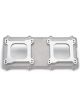 Edelbrock Manifold Victor Ram 2-R Top Only Natural Chevy Big Block