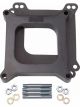 Edelbrock Carburettor Spacer Phenolic 1 In. Thick Open Square Bore