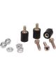 MSD Ignition Coil Vibration Mounts Rubber Black Set Of 3