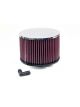 K&N Round Clamp-On Straight Air Filter