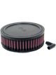 K&N Round Clamp-On Straight Air Filter