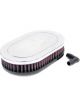 K&N Clamp-On Oval Straight Air Filter