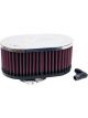 K&N Clamp-On Oval Straight Air Filter