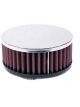 K&N Round Clamp-On Straight Air Filter