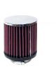 K&N Round Clamp-On Straight Air Filter