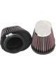 K&N Clamp-On Oval Tapered Air Filter