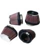 K&N Clamp-On Oval Tapered Air Filter