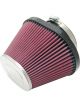 K&N Clamp-On Oval Tapered Air Filter
