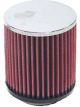 K&N Round Clamp-On Straight Air Filter