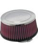 K&N Clamp-On Round Tapered Air Filter