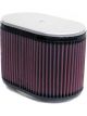 K&N Dual Flange Oval Air Filter