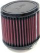 K&N Clamp-On Oval Straight Air Filter
