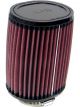 K&N Clamp-On Oval Straight Air Filter