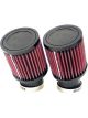 K&N Round Clamp-On Straight Air Filter