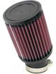 K&N Round Clamp-On Straight Air Filter