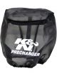 K&N Oval Tapered Air Filter PreCharger Wrap