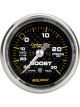 Auto Meter Gauge Carbon Fiber Boost/Vacuum 30
