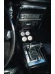 Auto Meter Gauge Panel Black Four Hole 2 1/16