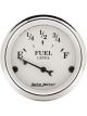 Auto Meter Gauge Old Tyme White Fuel Lvl Empty/Full 73/8-12Ω 2 1/16