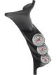 Auto Meter Gauge Kit Analog Triple A-Pillar Boost Pyrometer Transmission …