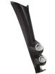 Auto Meter Gauge Mount Steering Column Pod Plastic Black Dual 2 1/16