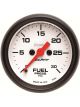 Auto Meter Gauge Phantom Fuel Pressure 0-30 PSI 2 1/16