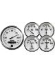 Auto Meter Gauge Kit Old Tyme White Ii Analog Speedo Water Temp Fuel Lvl …