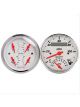 Auto Meter Gauge Mounts instrument Cluster Bezel Two 2 1/16