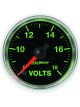 Auto Meter Gauge GS Voltmeter Full Sweep 8-18 V 2 1/16