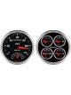 Auto Meter Gauge Kit Designer Black Ii Analog Speedo Tach Water Temp Fuel…