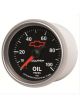 Auto Meter Gauge Sport-Comp Ii Chevy Bowtie Emblem Oil Pressure 0-1…
