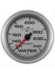 Auto Meter Gauge Ultra-Lite Ii Water Temp 120-240°F 2 5/8