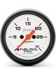 Auto Meter Fuel Pressure Gauge; Phantom; 2 1/16