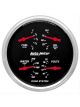Auto Meter Gauges Designer Black Fuel Lvl Oil Pressure Voltmeter Water Te…