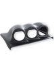 Auto Meter Gauge Pod Triple Dash Mount Black ABS Jeep