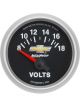 Auto Meter Gauge GM Performance Analog Voltmeter 8-18 V 2 1/16